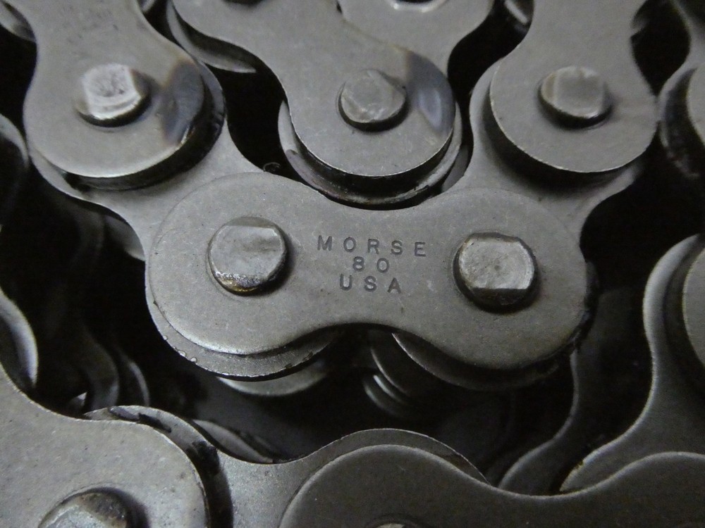 Morse 80-2R Double Roller Chain 10ft 1in
