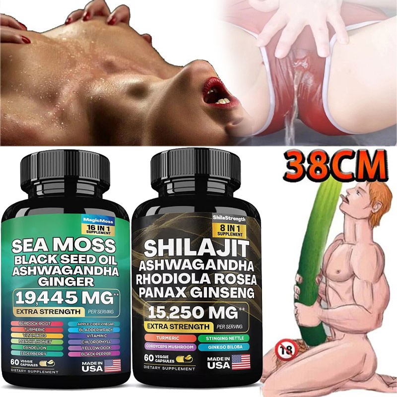 Original Dynamic Vitality Bundle-Sea Moss Multivitamin Shilajit Power Combo