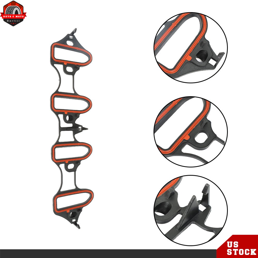 Intake Manifold Gasket Kit For GMC Yukon Chevrolet Silverado 1500 4.8L 5.3L 6.0L