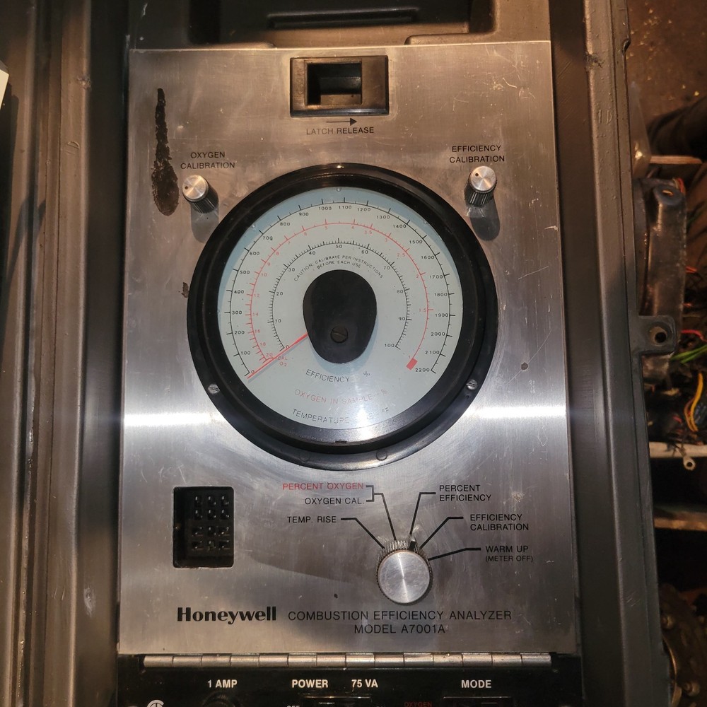 Honeywell Combustion Efficiency Analyzer A7001a