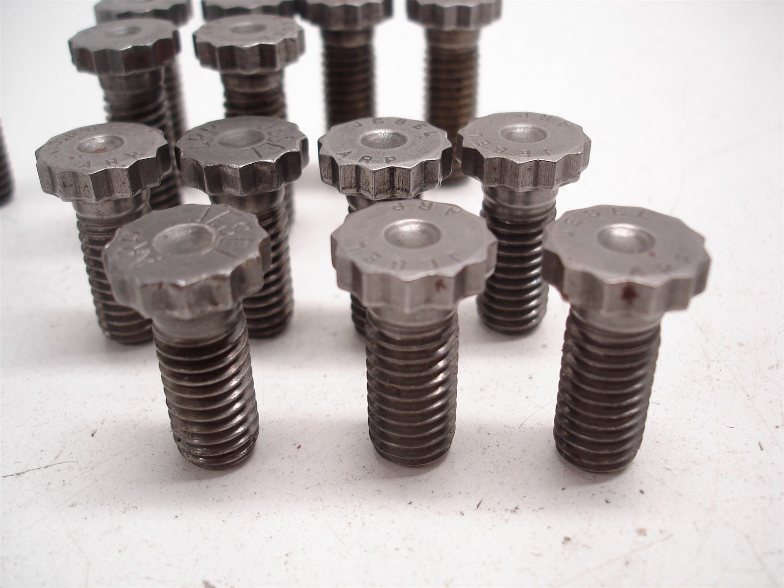 17 NASCAR JESEL / T&D ARP 12pt ROCKER ARM STAND TO HEAD HOLD DOWN BOLTS 7/16"