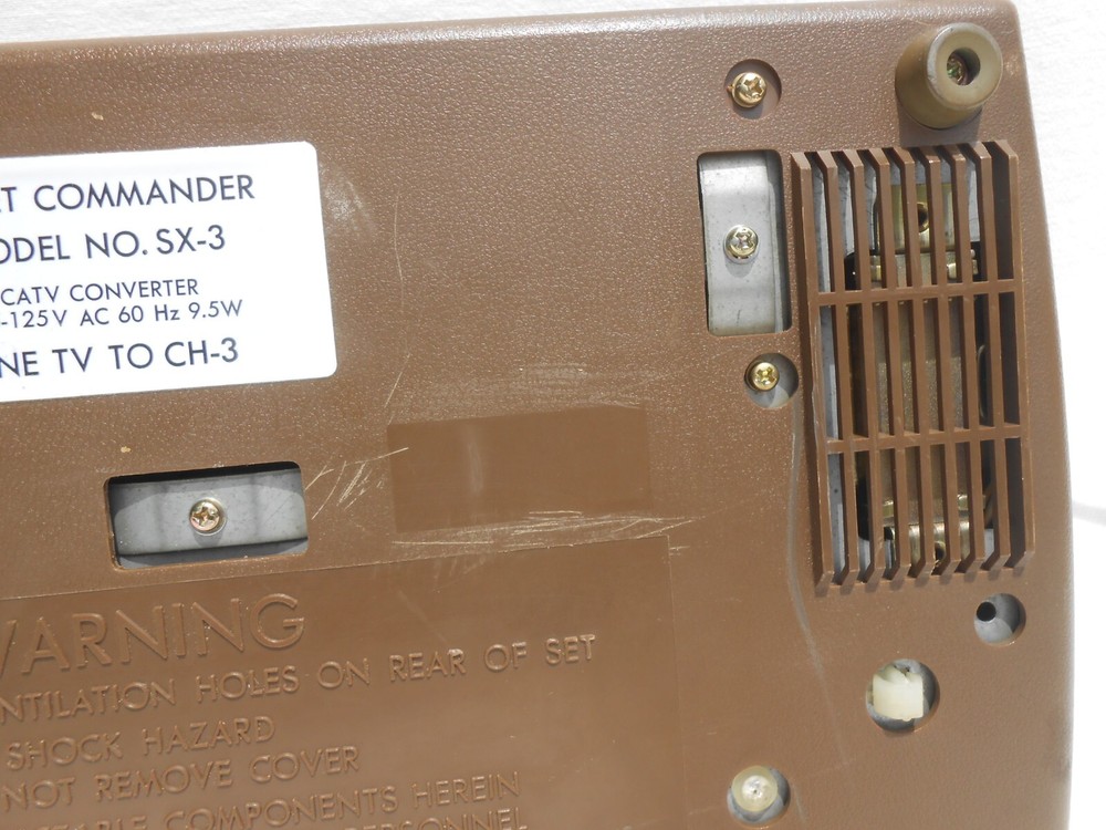 Vintage Jerrold TV Set Commander Model SX-3 CATV Converter