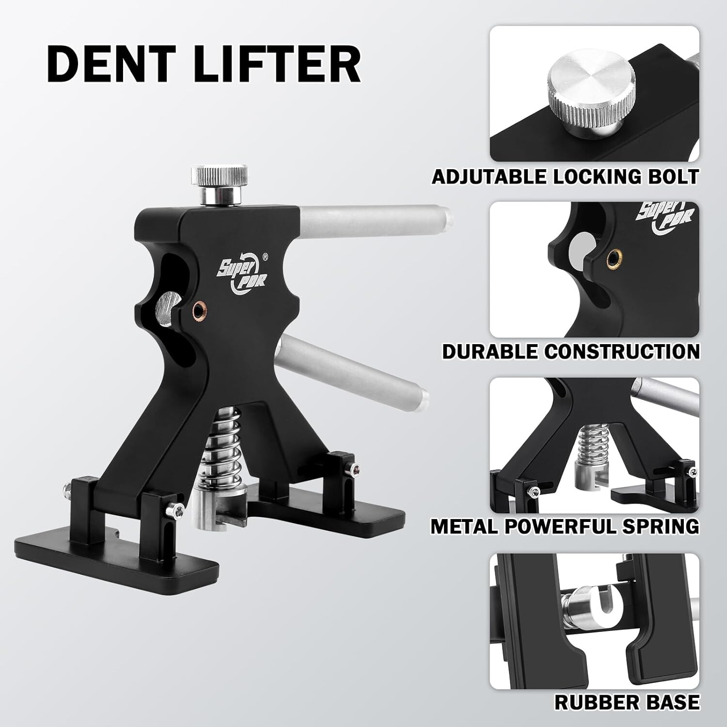 PDR Car Body Dent Puller Bridge Lifter Tool Paintless Hail Remover Repair Kit