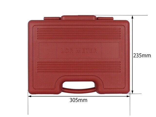 "Case Only" DER EE LCR Meter DE-5000 Plastic case without Meter and Accessories