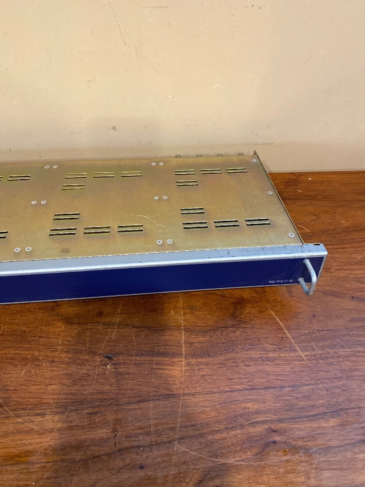 Sigma Electronics Slot Mounting Frame Video Router Etc. SS-2100-6
