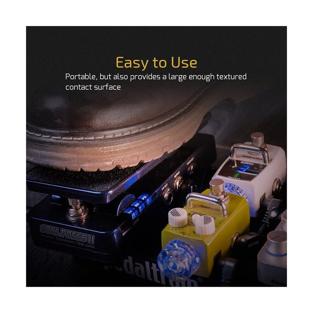 Hotone Wah Active Volume Passive Expression Guitar Effects Pedal Switchable S...