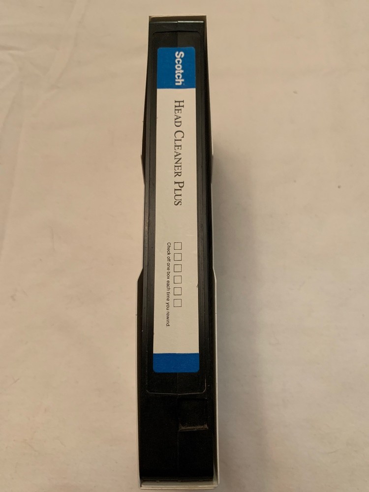 Scotch VCR Head Cleaner Plus