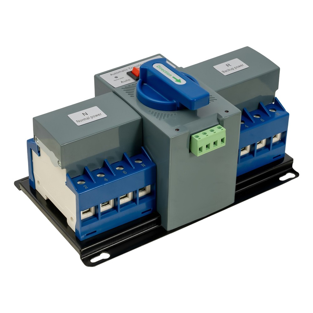 4P Dual Power Automatic Transfer Switch ATS CB level M6 Mini Change-over Switch