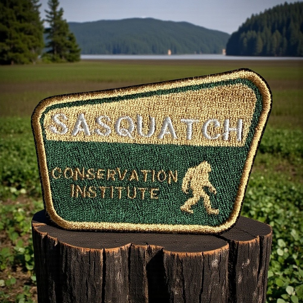 Sasquatch Embroidery Patch 2.51" X 3.60'