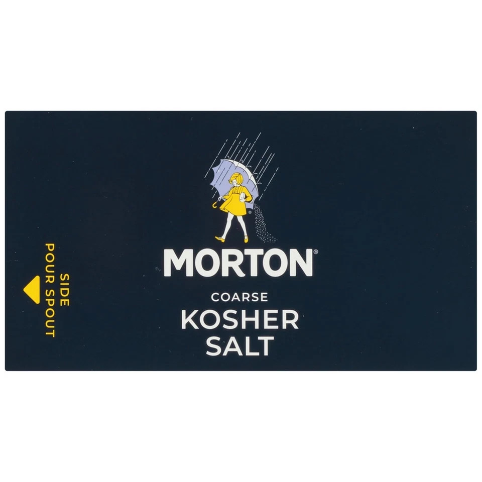 Morton Coarse Kosher Salt Box Non-Iodized All-Purpose 3 Lbs