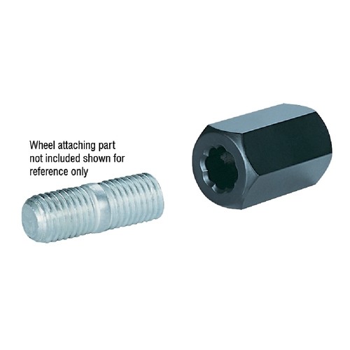 Grey Pneumatic 2517 3/4" Stud Remover, Impact Socket, Black Oxide Coating