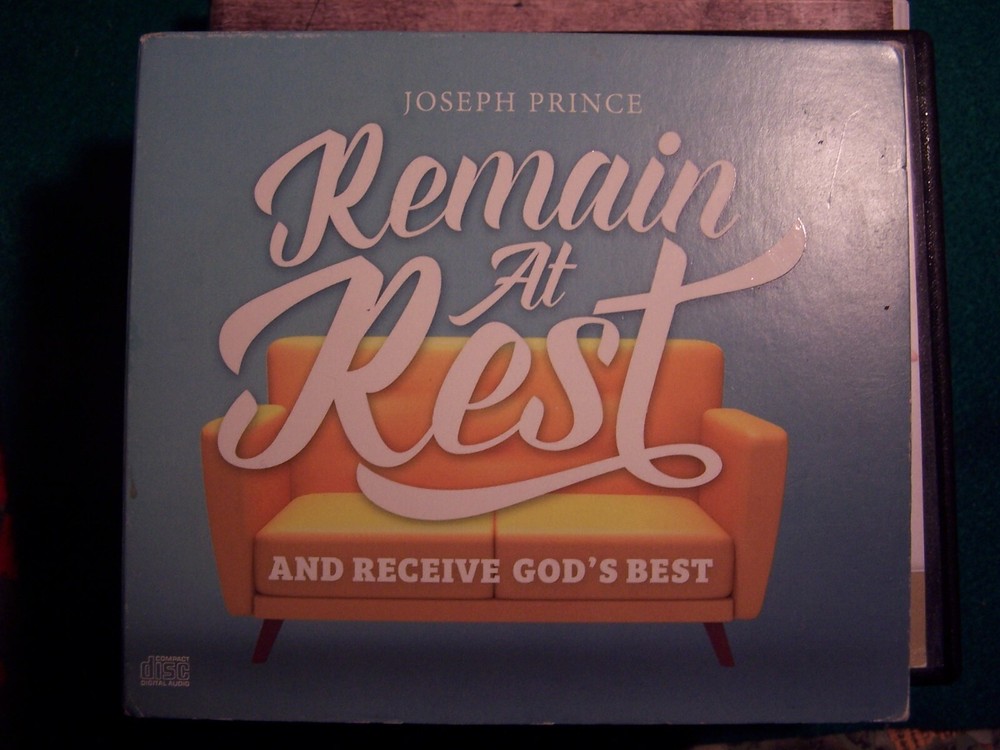 "REMAIN AT REST" by Joseph Prince 3-CD set