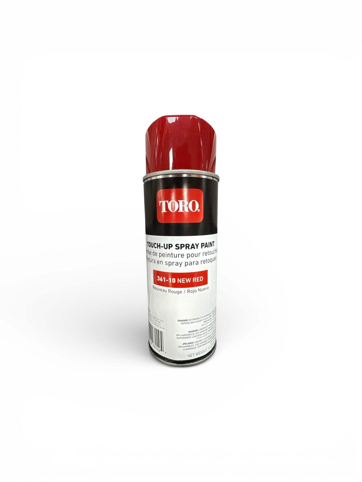 361-10 Toro Red Spray Paint - 12oz Aerosol Can