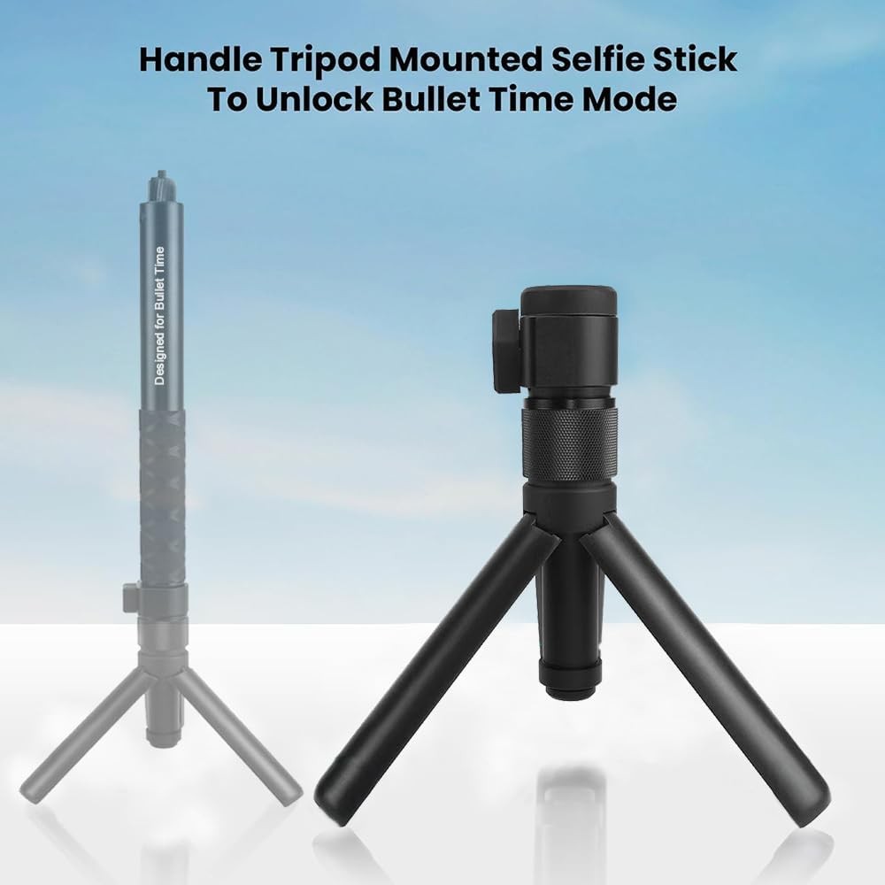 Bullet Time Handle Tripod Multi-Functional Tabletop Fold for Black