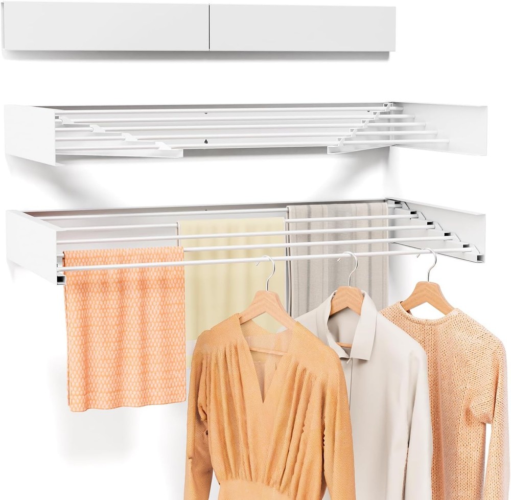 Foldable, Wall Mounted, Drying Rack