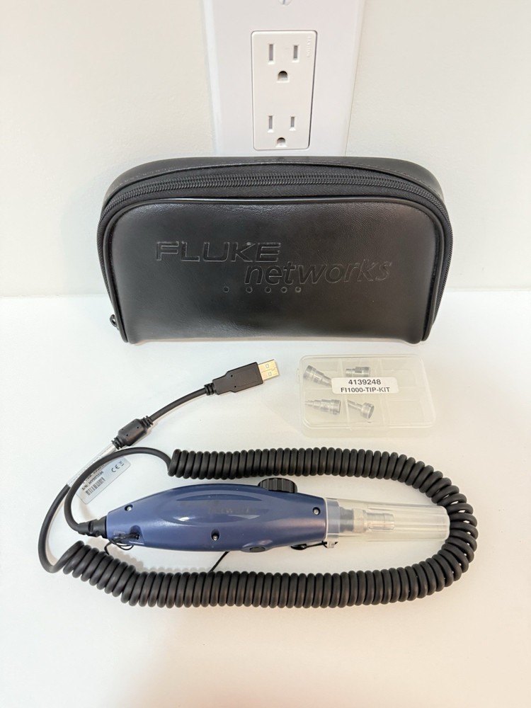 FLUKE FI-1000-KIT USB VIDEO PROBE & 4 TIP SET - SHIPS FAST