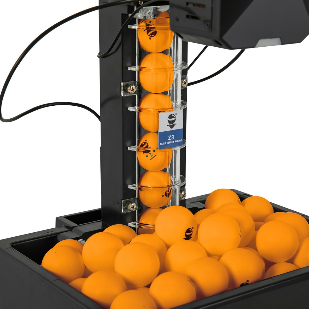 Automatic Training Table Tennis Ping Pong Ball Pitching Machine &100*Ball+Net