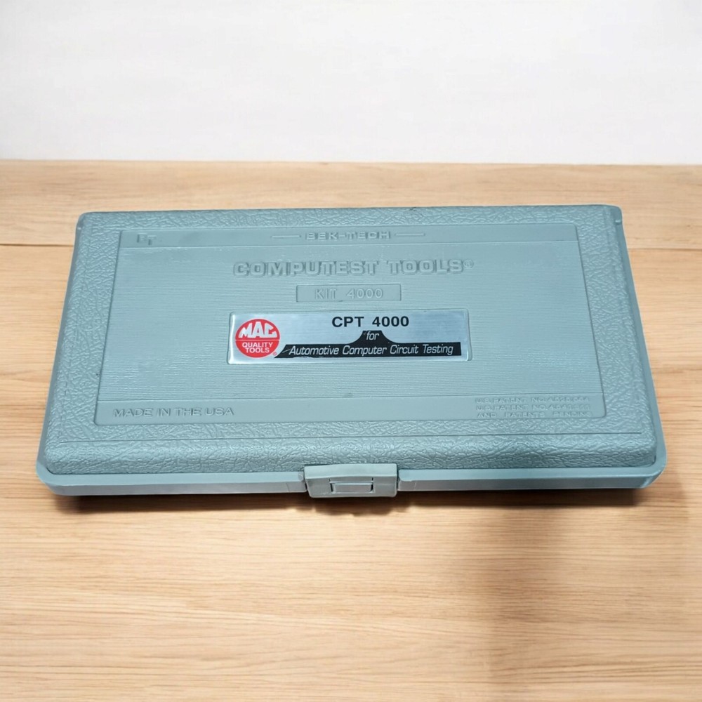 BEK-TECH MAC CPT 4000 AUTOMOTIVE COMPUTER CIRCUIT TESTING