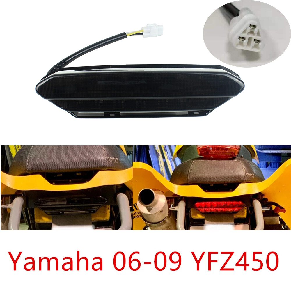 For Yamaha YFZ450 2006 2007 2008 2009 LED Brake Light Tail Lamp