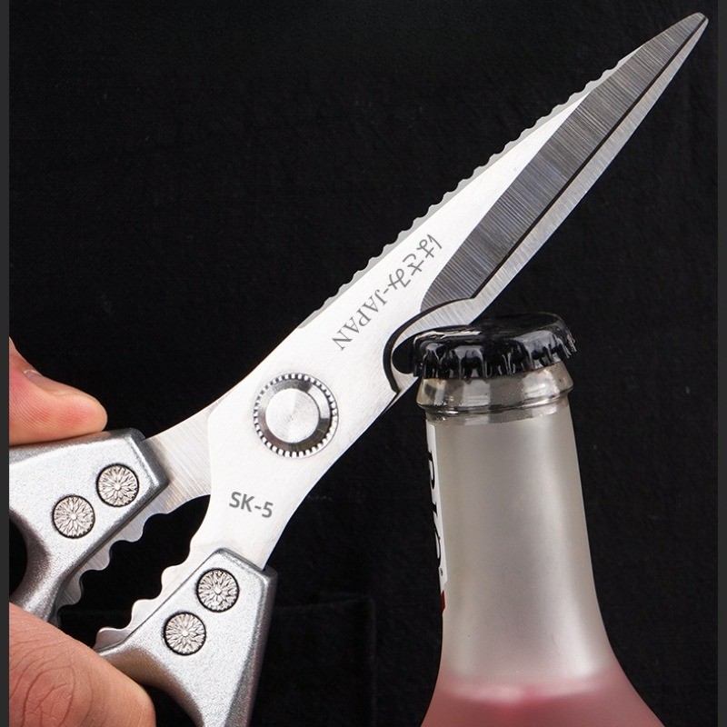 1PC kitchen multi functional stainless steel scissors strong chicken bone