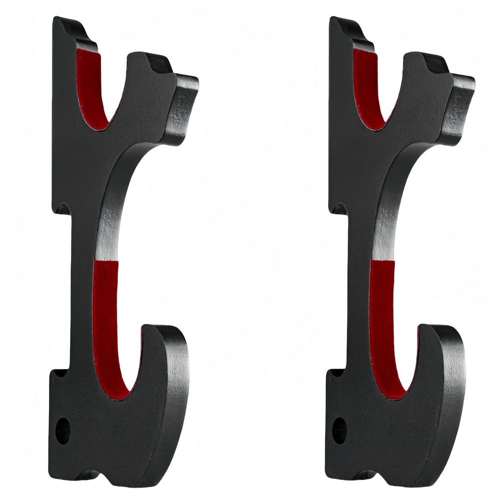 2/Set Sword Hook Wall Mount Samurai Sword Hanger Display Holder Adjustable fo...