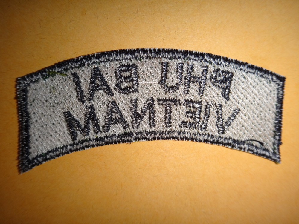 Vietnam War Subdued Patch PHU BAI VIETNAM