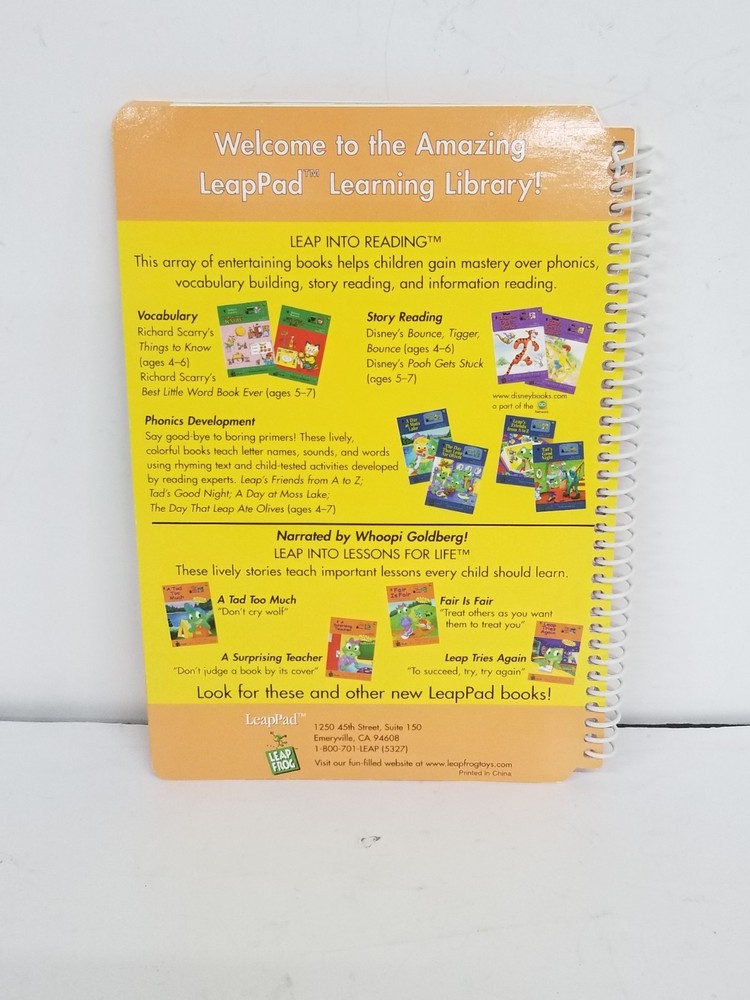 Leap Frog Leappad A Surprising Teacher Book
