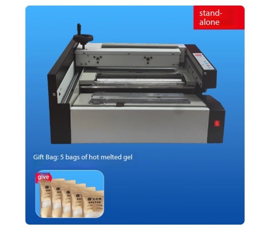 AutomaticGluing Machine Wireless Desktop Hot Melt Gluing Machine Binding Machine