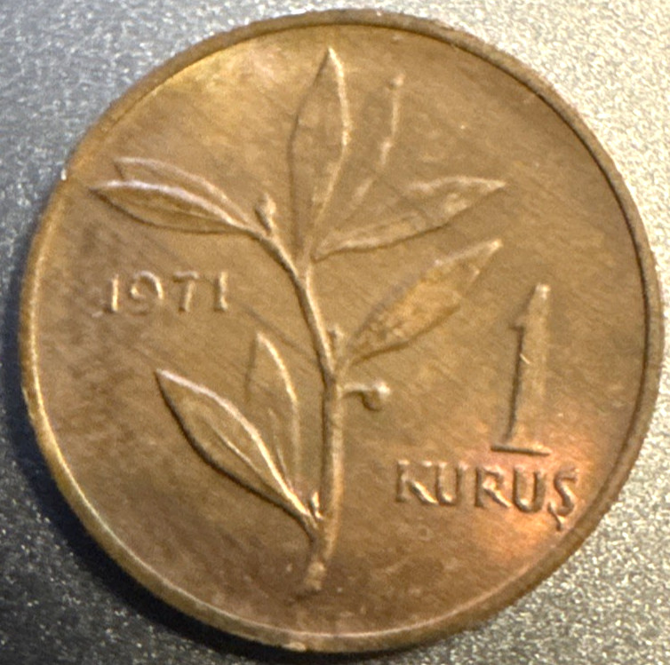 1971 Turkey 1 Kurus