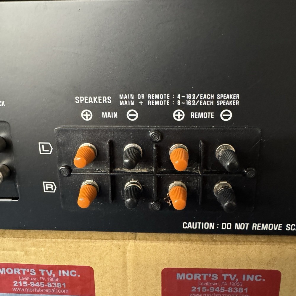 TECHNICS SU-7600 VINTAGE INTEGRATED AMPLIFIER - SERVICED - CLEANED - TESTED