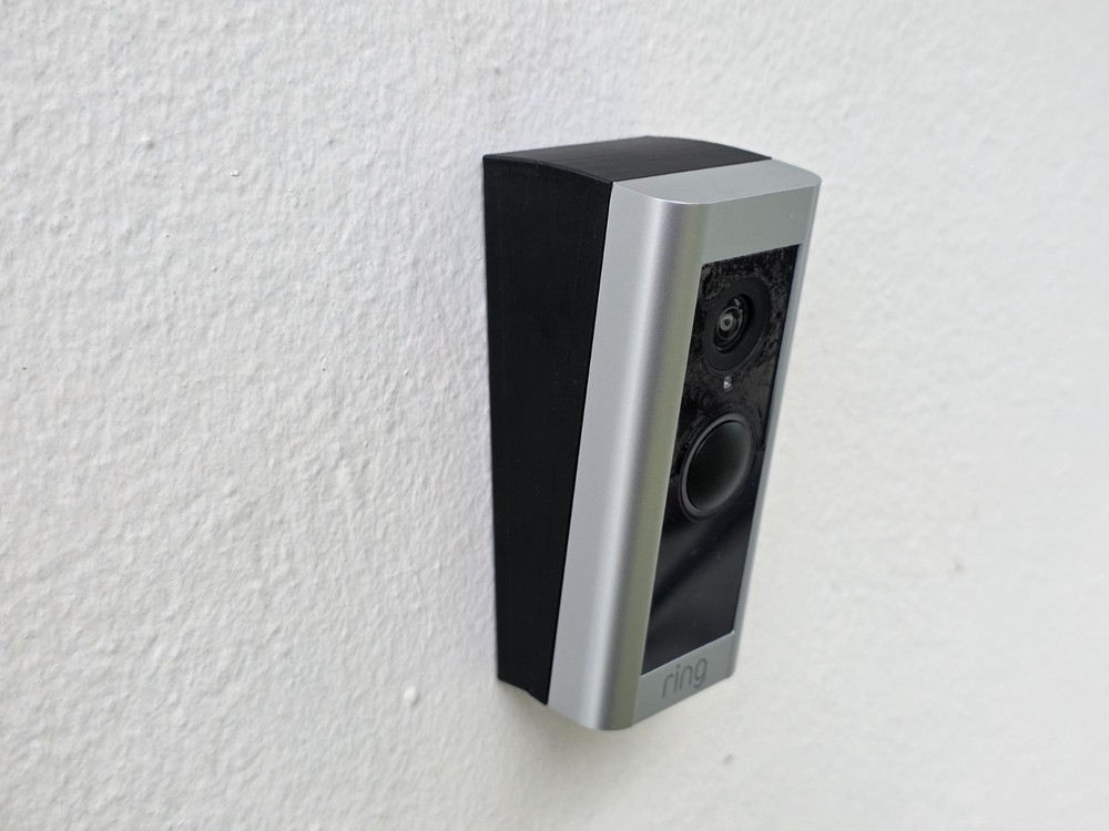 Ring Wired Doorbell Pro (Ring Pro 2) Vertical Wedge Up/Down Angle 5° 10° 15°