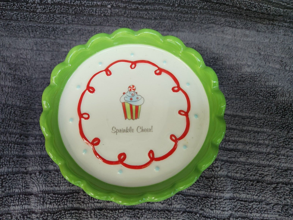 Grasslands Road Ceramic Pedestal Cupcake Server NEW