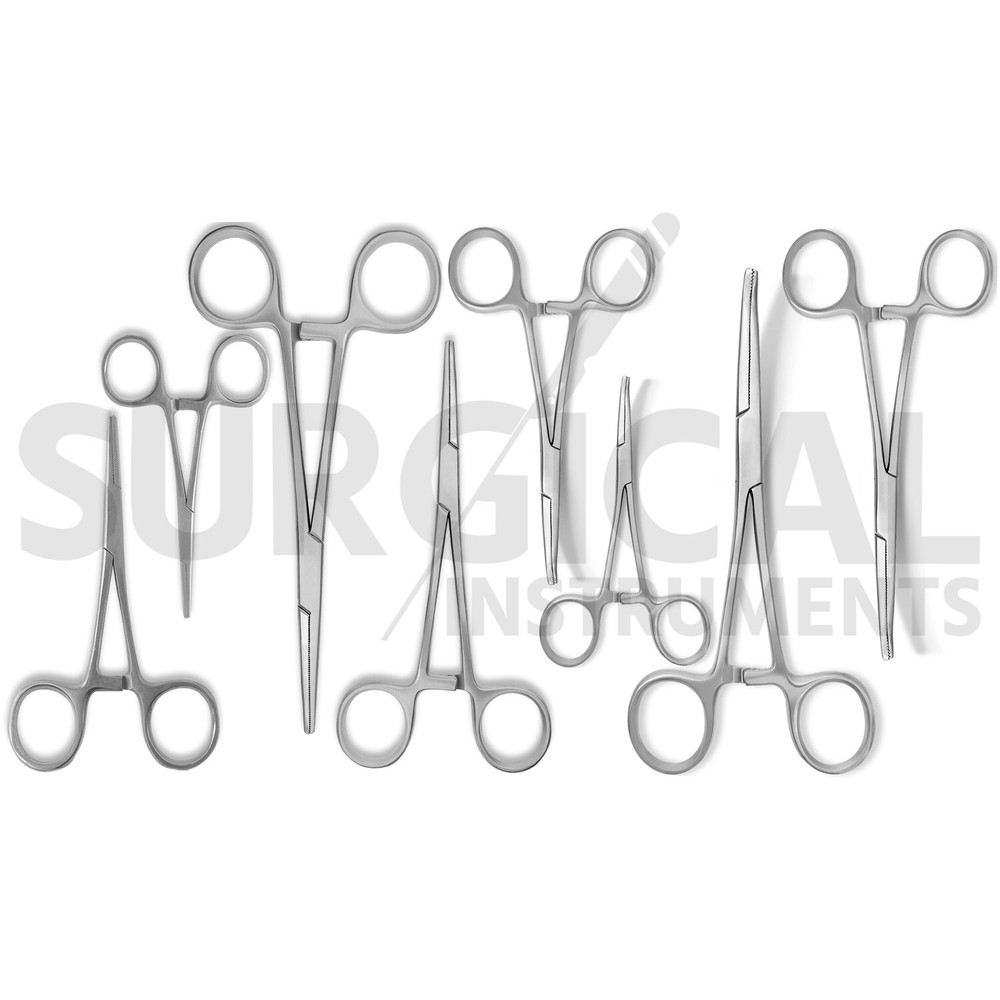 Ultimate Hemostat Set, 8 Pcs Ideal for hobby tool, electronics, KIT-4 German G