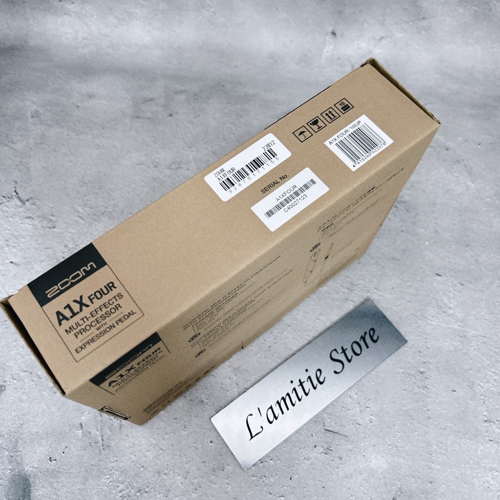 ZOOM A1X FOUR Multi-Effects Processor for Acoustic Processor with pedals JP New