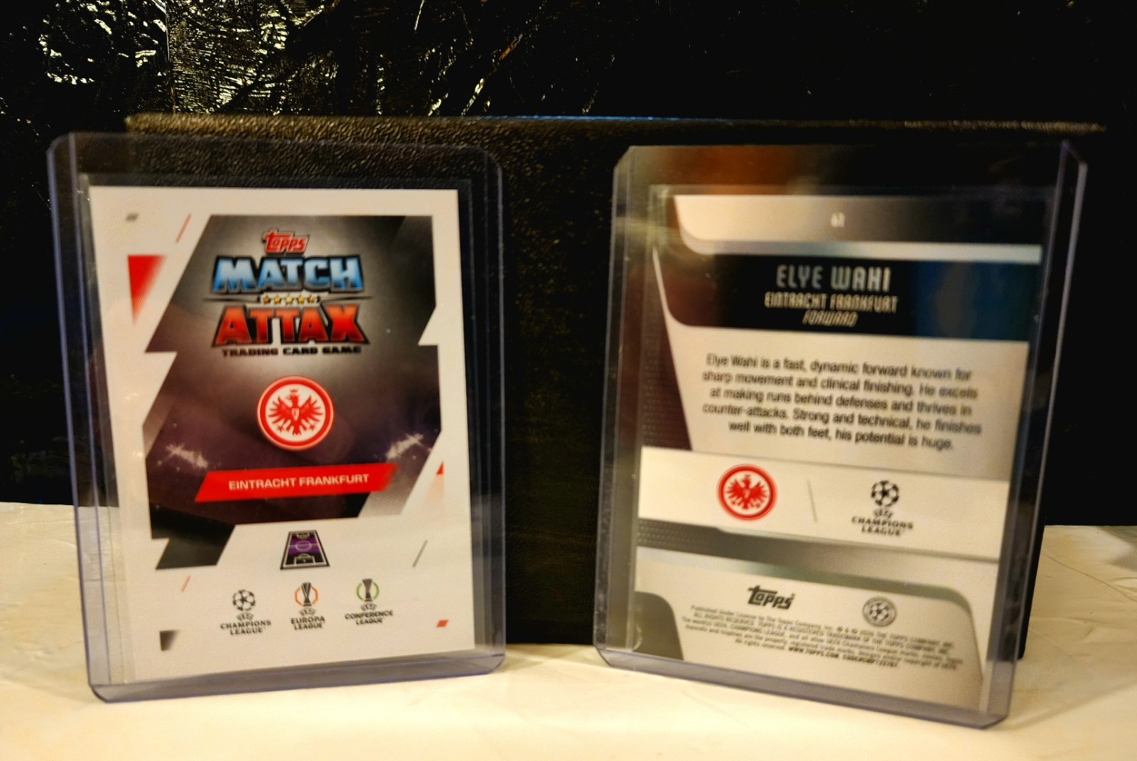 2025-26 UEPA Championship League ⚽️ Elye Wahi * Mario Gotz ..MINT!