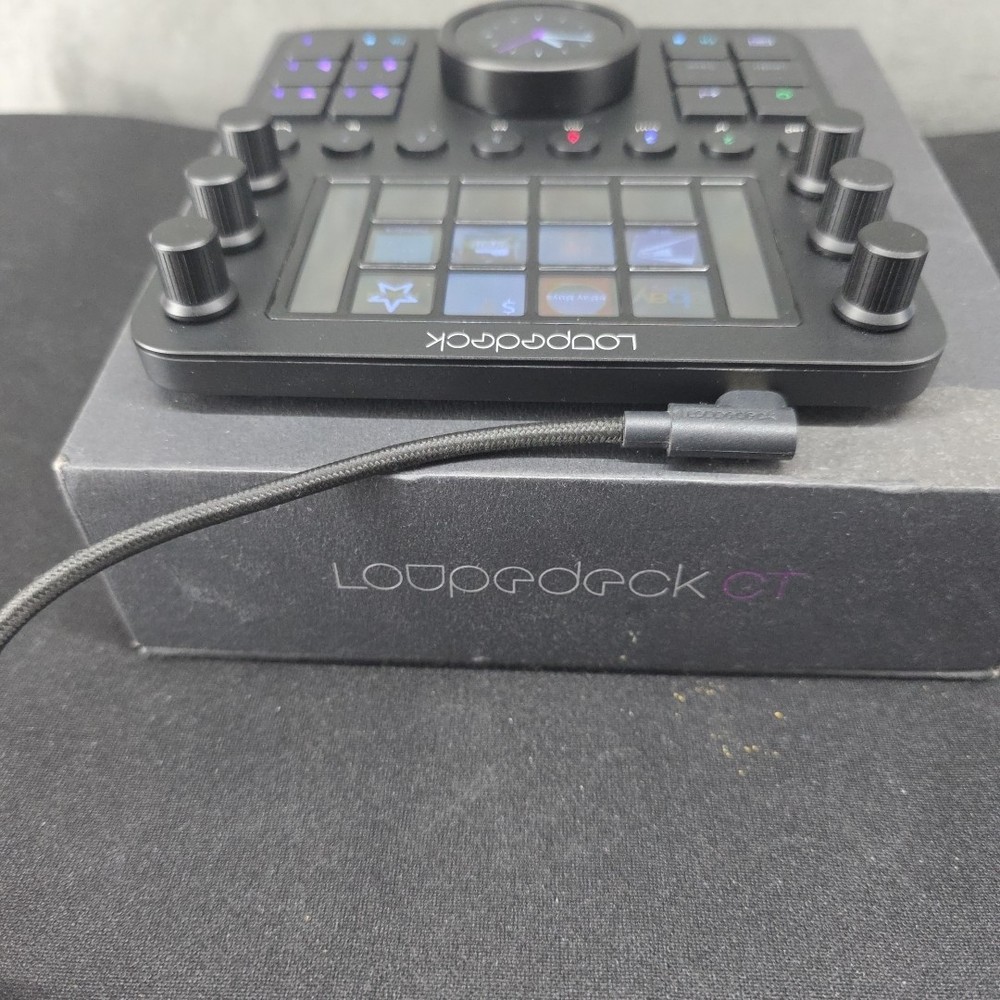 Loupedeck CT Creative Tool LDD1903 Version 1.31 Editing Console - Very Good/Ex.