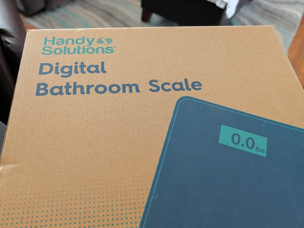 HANDY SOLUTIONS DIGITAL BATHROOM SCALE