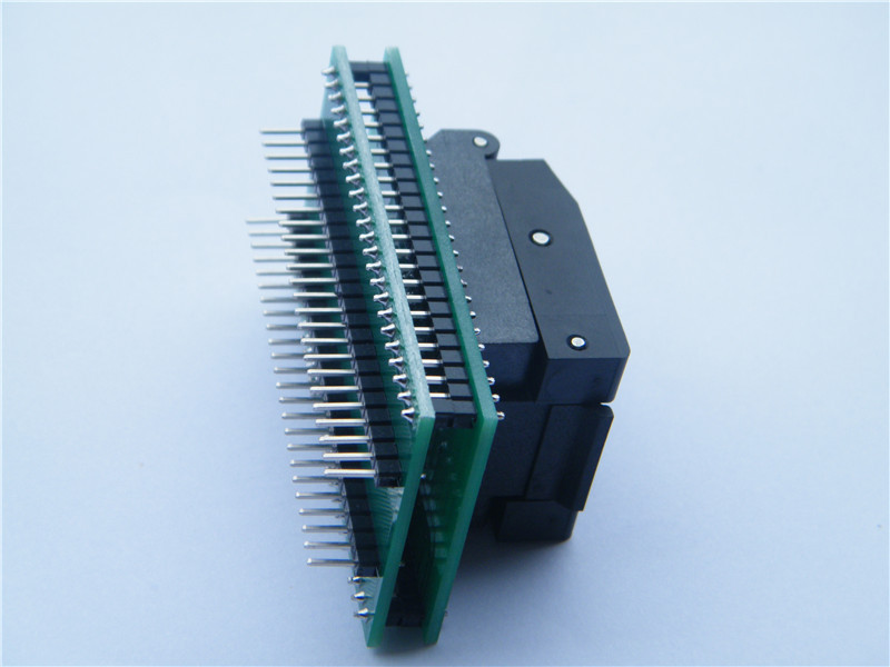 LQFP48 TQFP48 QFP48 to DIP 7x7 mm 0.5Pitch IC Socket Program Programming Adapter
