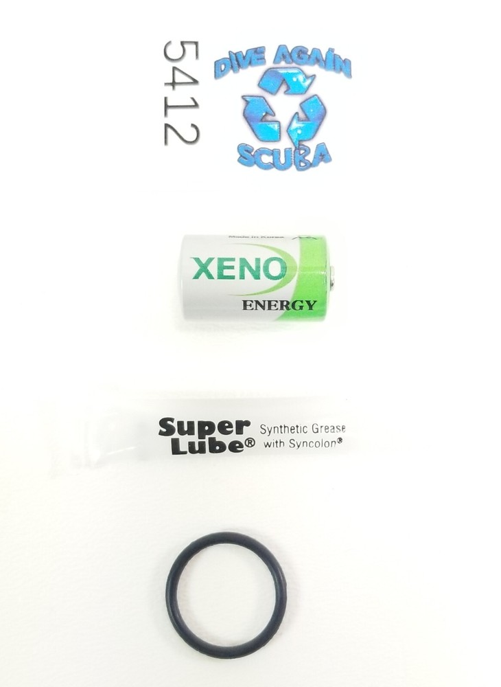 US Divers Scan 5 Battery Kit with O-Ring & Grease for Scuba Dive Computer
