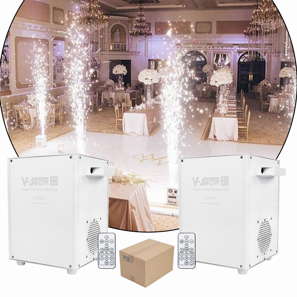 V-Show 650W Cold Spark Machine Stage Effect Firework Machine for Wedding Party