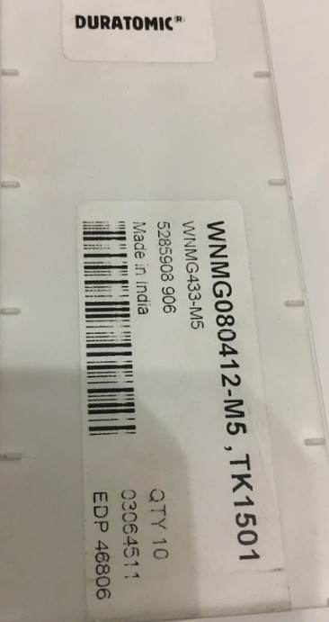 10 PCS  ORIGINAL  INSERTS     WNMG080412-M5 TK1501