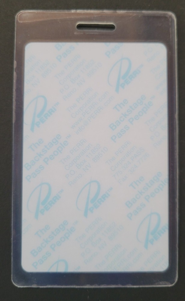 Original Bridge School Benefit Concert VIP Laminate 2002, Neil Young Backstage