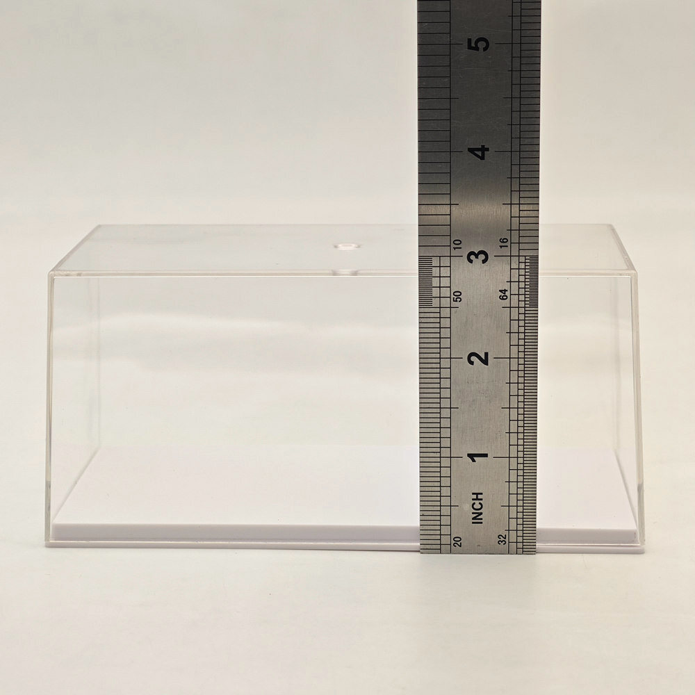 Acrylic Display Case Model Show Dustproof Transparent Storage Box 1/43