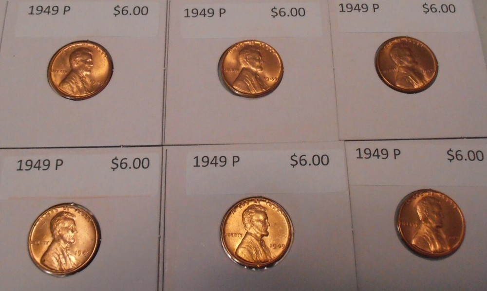 1949 P LINCOLN CENT - BU, Nice coin selected from a roll