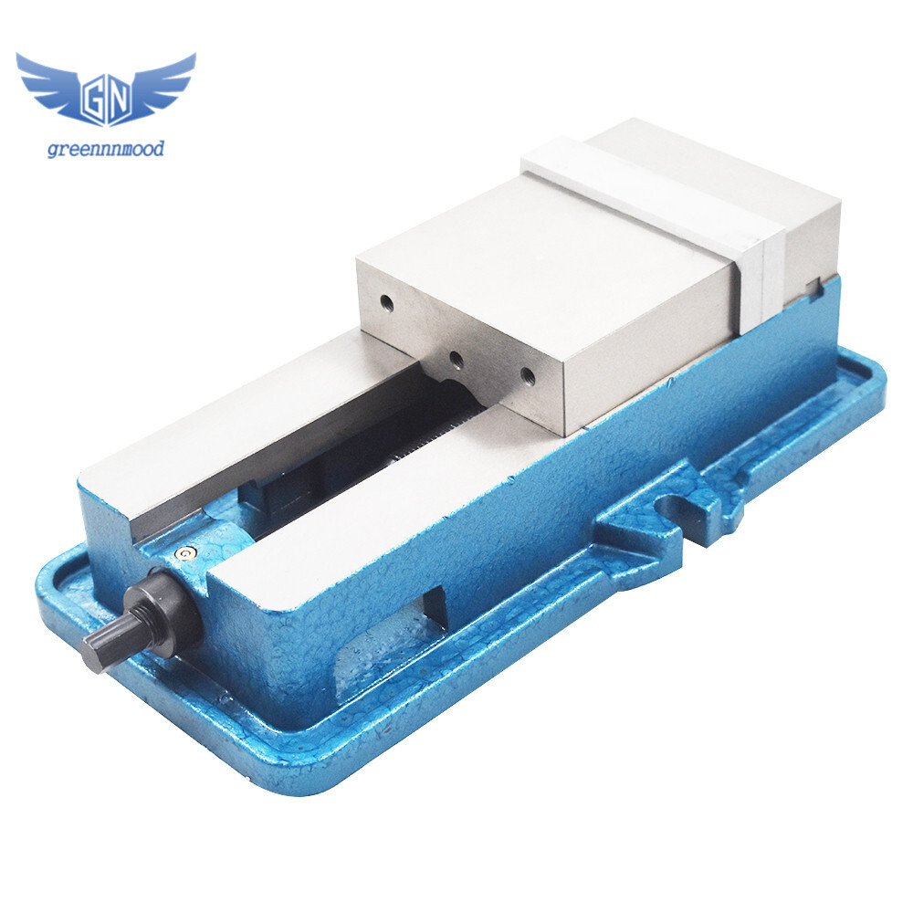 5" Lockdown CNC Milling Machine Vise Clamping Vice Precision Without Base