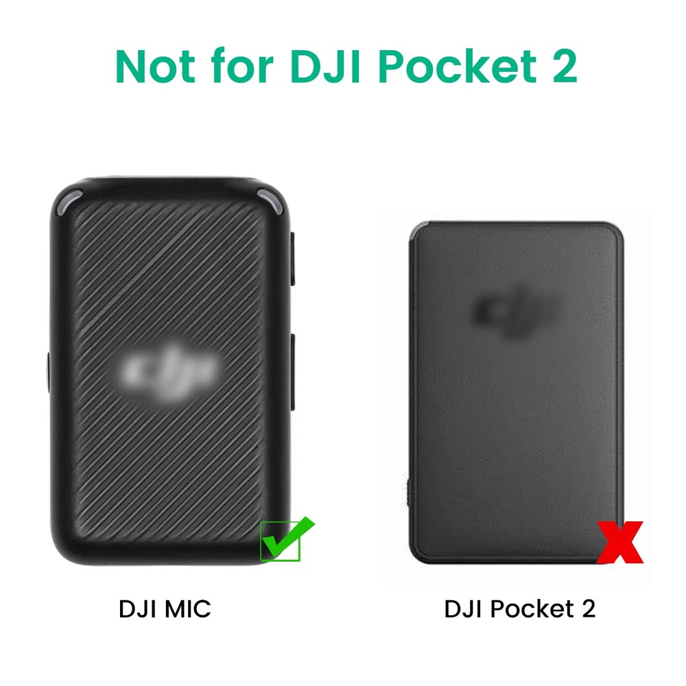 4-Pack Windscreens for DJI MIC Transmitters (TX) Wind Muff, Wireless