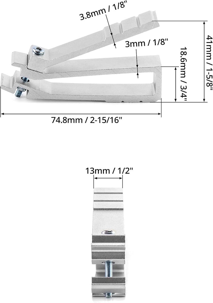 2 Pack Cage Nut Tool Insertion Removal for 10” 19” Server Rack Network Cabinets!