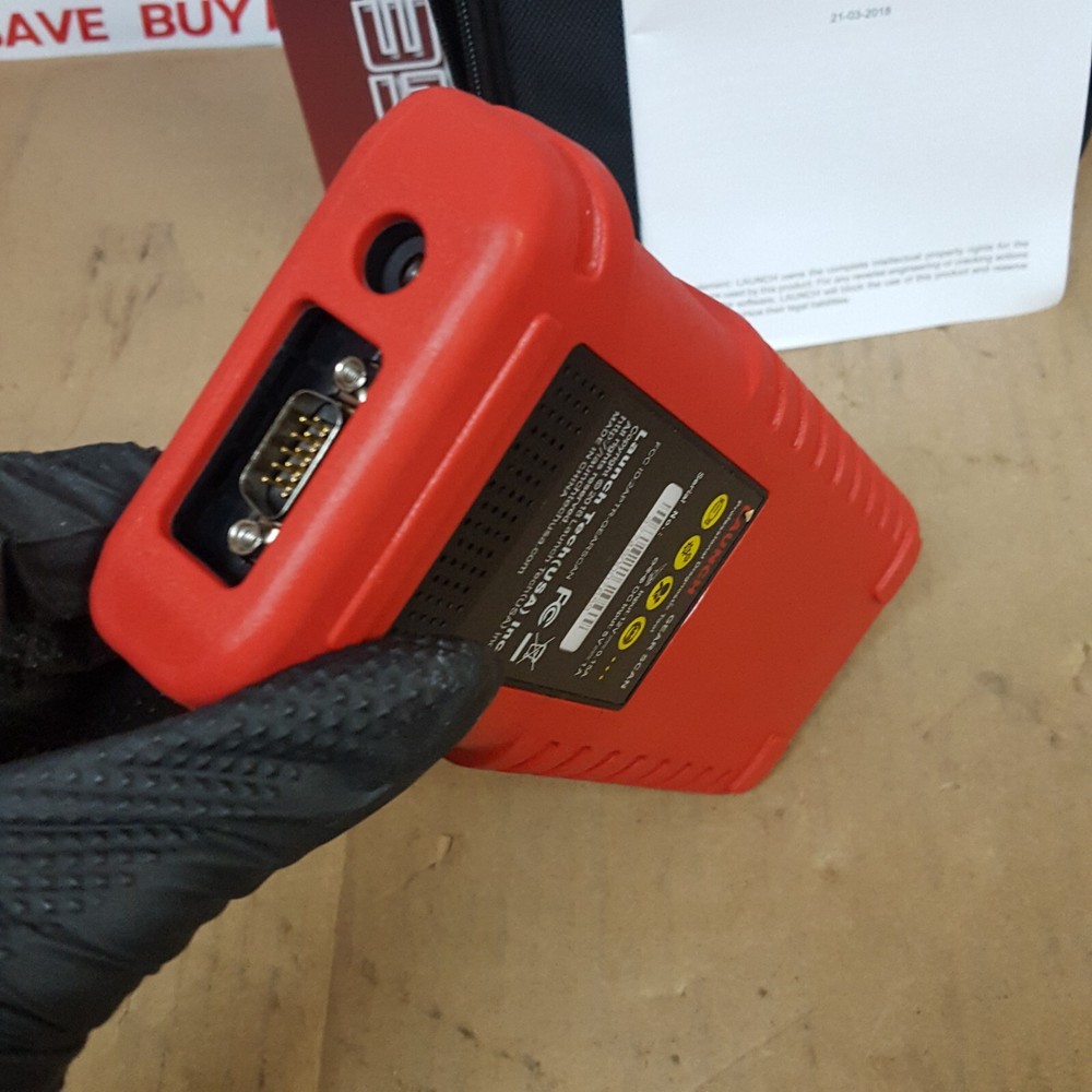 Launch USA Gear Scan Advanced Diagnostic Tool w/ Zipper Case & Cables - New