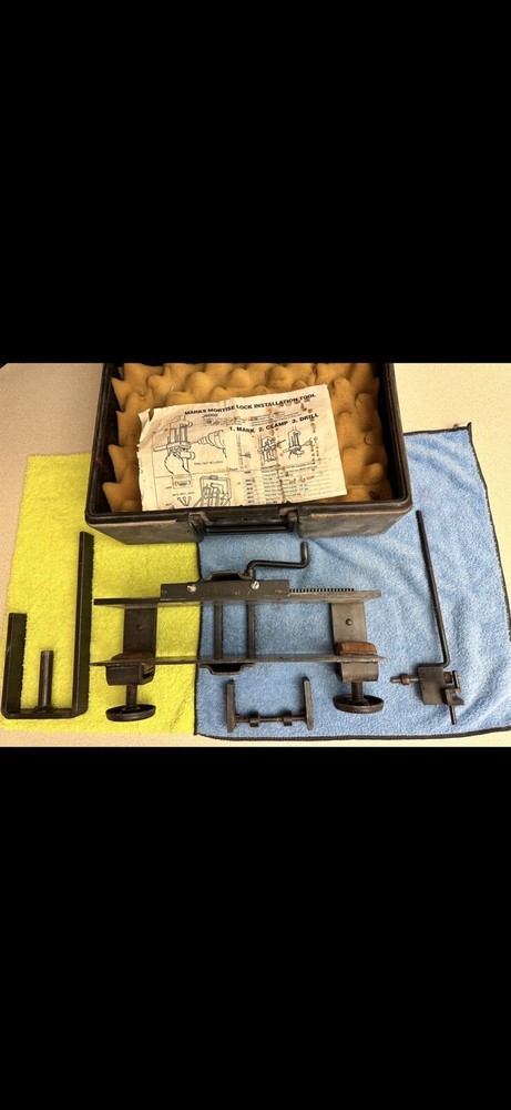 Vintage Locksmith Marks Hardware J8000 Mortising tool
