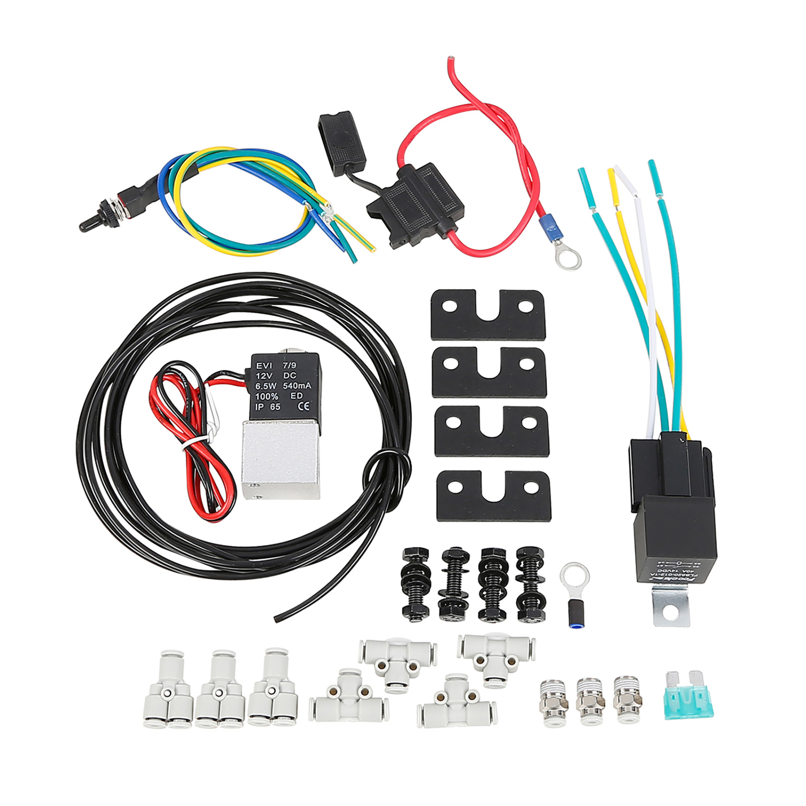 Rear Air Ride Suspension Kit For Harley Touring Electra Street Glide 1994-2024